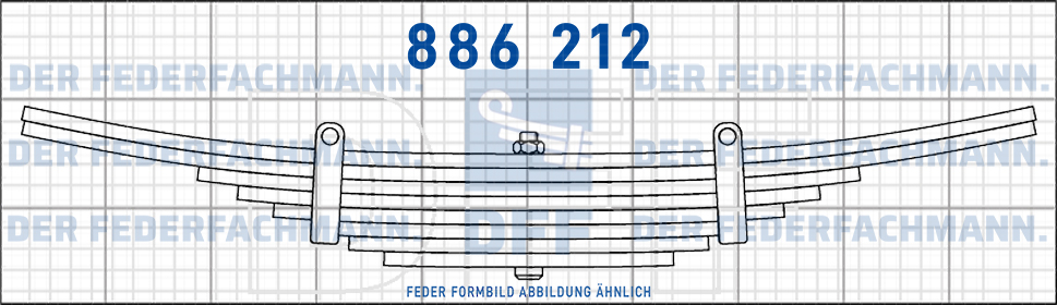 SAF SAUER 15 Blatt Feder