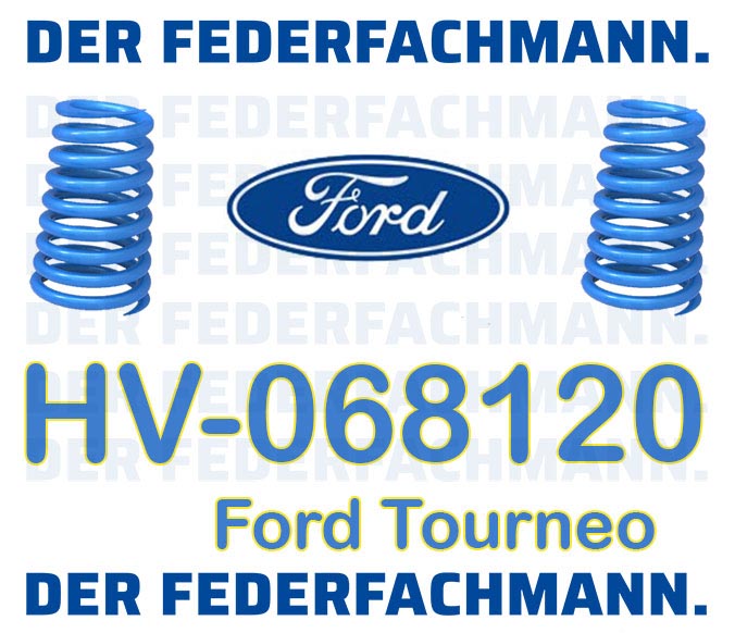 Zusatzfedern fuer Ford Tourneo Verstaerkte Federn hinten
