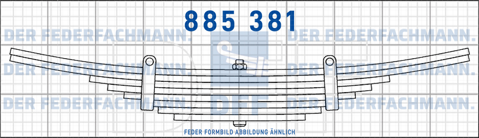 Schmitz Anhaenger 3 Blatt Feder