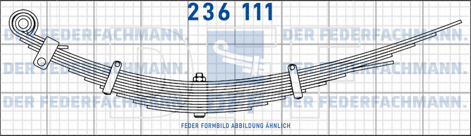 Doll Anhaenger 15 Blatt Feder