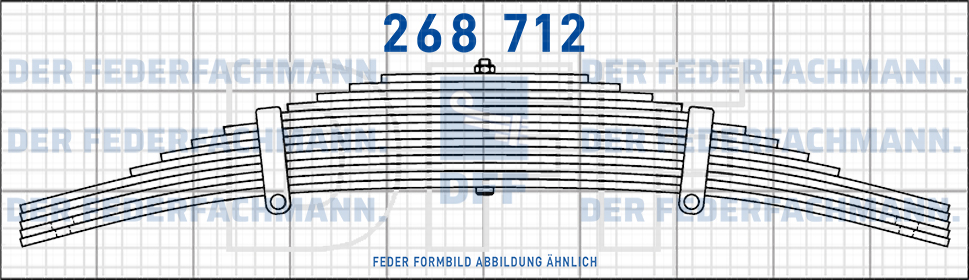 Strautmann Anhaenger 9 Blatt Feder