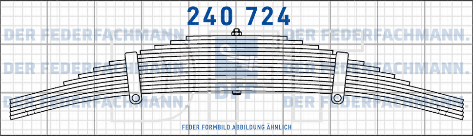 Fliegl Anhaenger 2 Blatt Feder