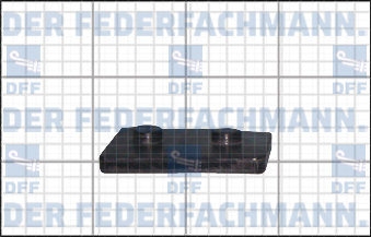 Federpuffer laenge 80mm breite 65mm