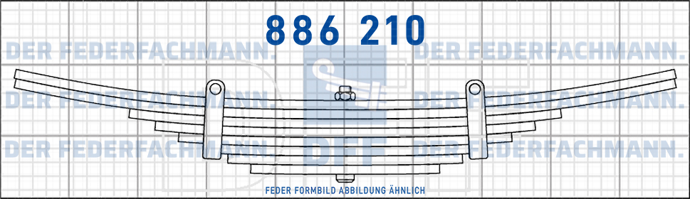 SAF SAUER 13 Blatt Feder