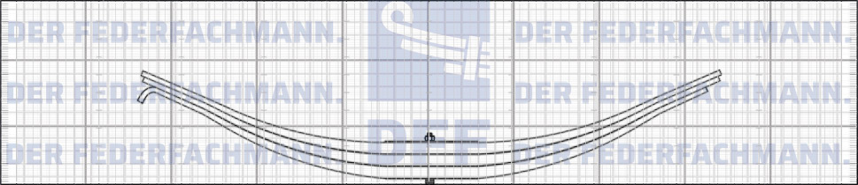 ROR-Anhaenger 3 Blatt Feder