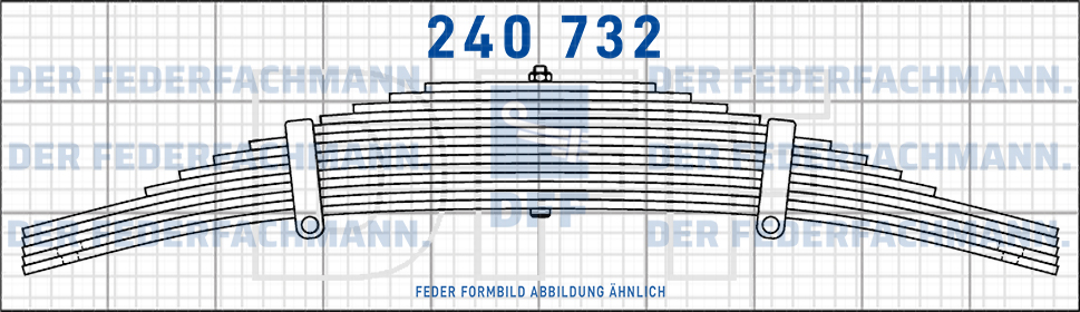 Fliegl Anhaenger 3 Blatt Feder