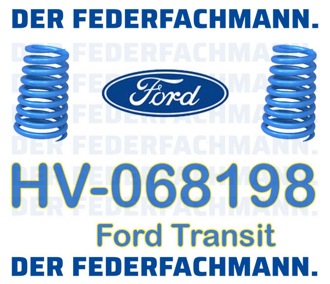 Verstaerkungsfedern fuer Ford Transit Verstaerkte Federn hinten