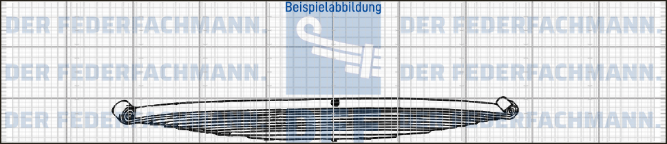 316390 Mercedes Hinterfeder