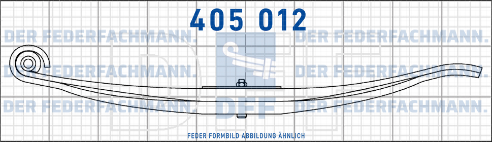 Anhaenger 7 Blatt Feder