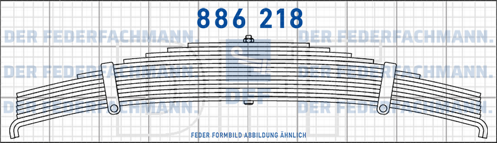 SAF SAUER 17 Blatt Feder