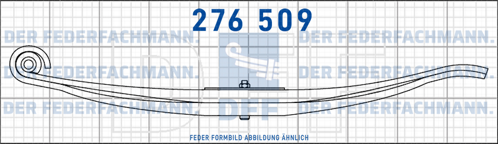 Welger Anhaenger 8 Blatt Feder