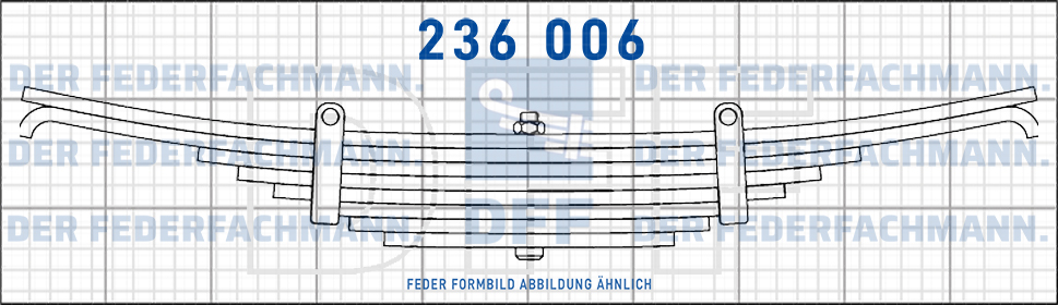 Ackermann-Fruehauf Anhaenger 10 Blatt Feder