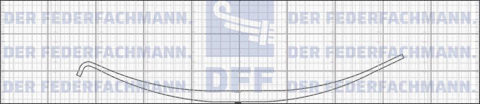 ROR-Anhaenger 1 Blatt Feder