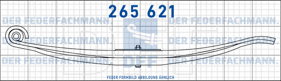 Reisch Anhaenger 10 Blatt Feder
