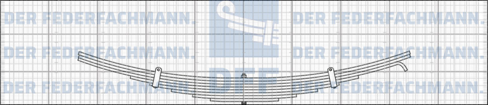 ROR-Anhaenger 8 Blatt Feder