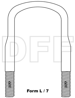 Federbügel Form L