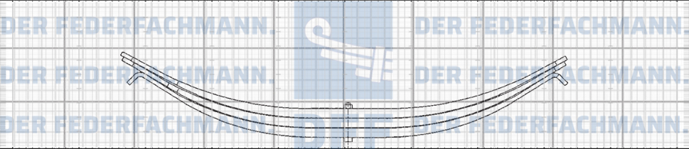 ROR-Anhaenger 3 Blatt Feder