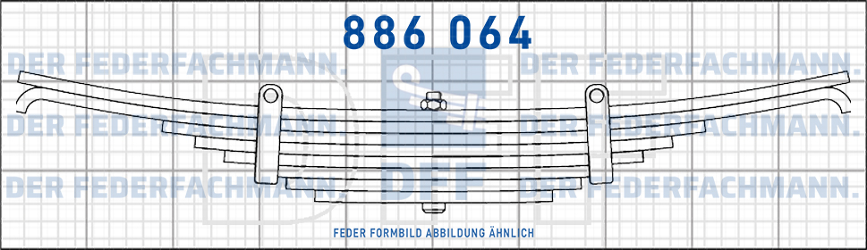 SAF SAUER 13 Blatt Feder