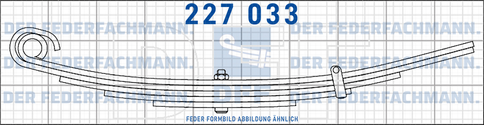 Schenk Anhaenger 12 Blatt Feder