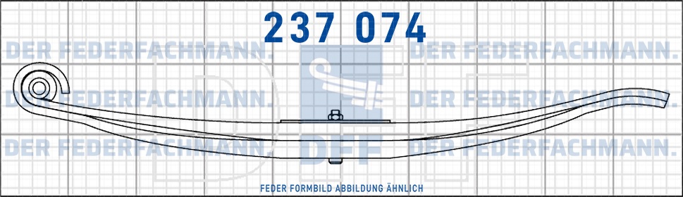 Laemmle-Anhaenger Anhaenger 2 Blatt Feder