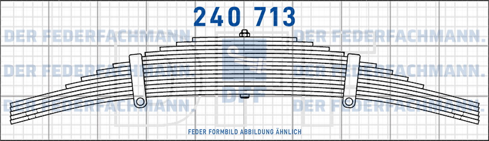 Fliegl Anhaenger 3 Blatt Feder