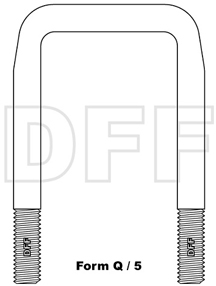 Federbügel Form Q