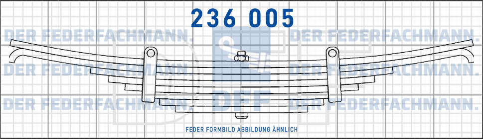 Ackermann-Fruehauf Anhaenger 9 Blatt Feder