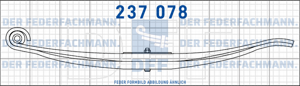 Laemmle-Anhaenger Anhaenger 2 Blatt Feder