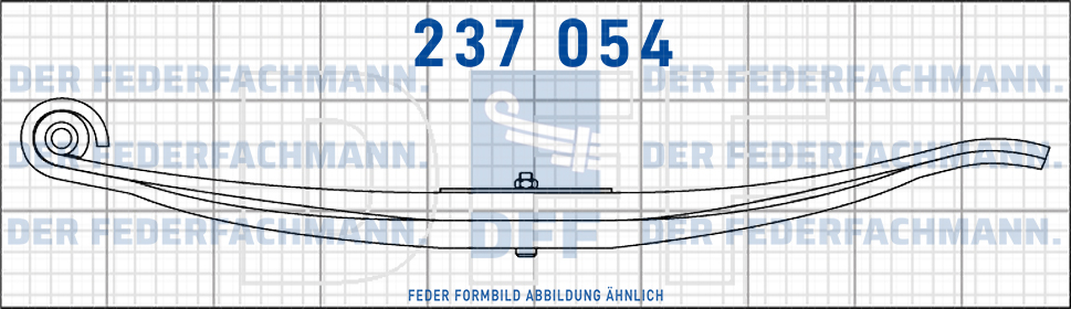 Plan Anhaenger 11 Blatt Feder