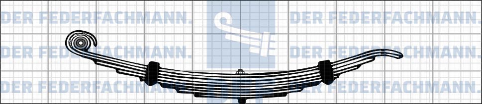Sacherer Anhaenger 8 Blatt Blattfeder