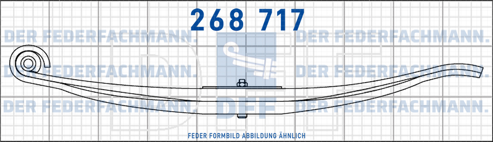 Strautmann Anhaenger 2 Blatt Feder