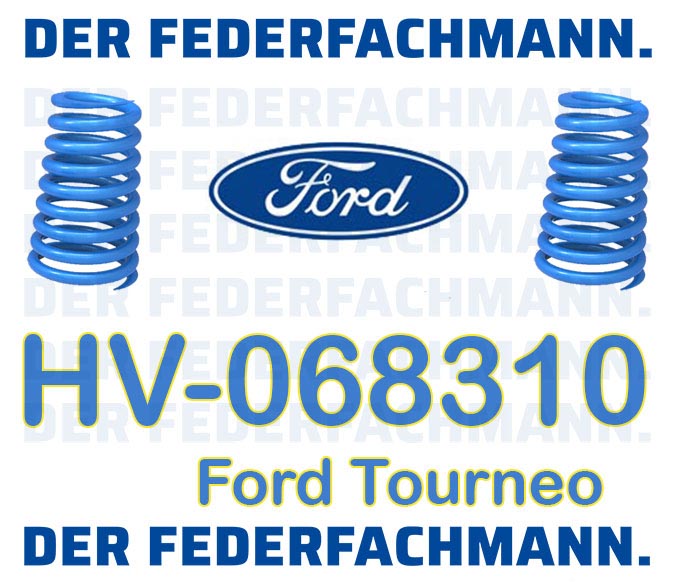 Zusatzfedern fuer Ford Tourneo Verstaerkte Federn hinten