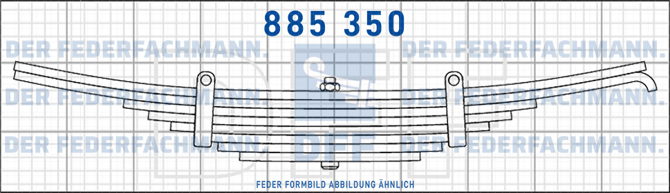 Schmitz Anhaenger 15 Blatt Feder