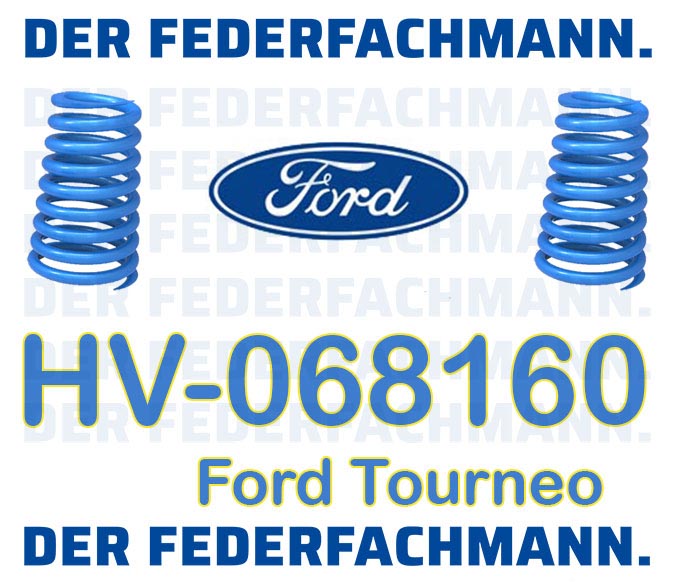 Zusatzfedern fuer Ford Tourneo Verstaerkte Federn hinten