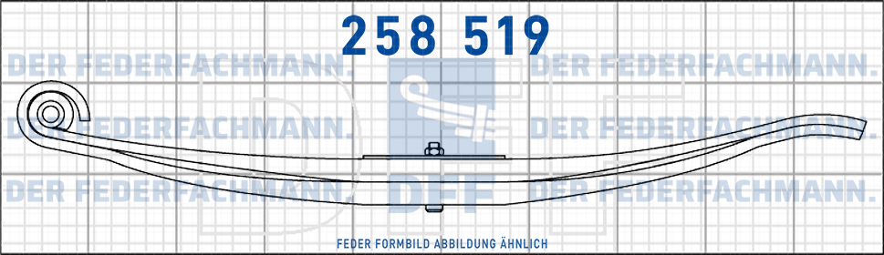 Peitz Anhaenger 10 Blatt Feder