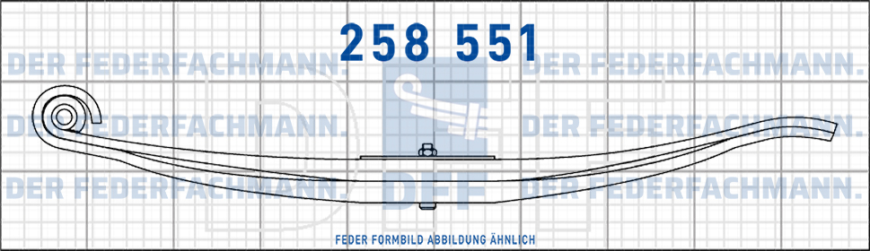 Peitz Anhaenger 9 Blatt Feder