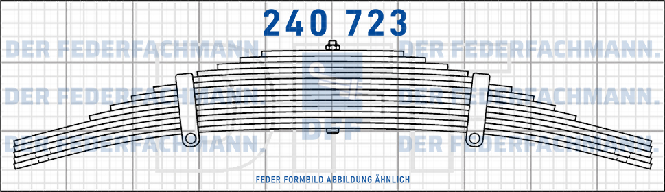 Fliegl Anhaenger 2 Blatt Feder