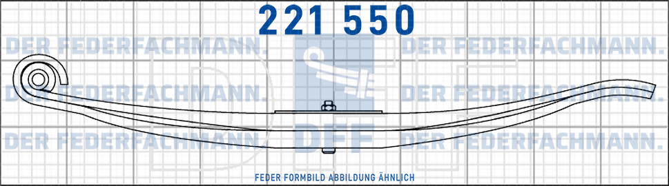 Blumhardt Anhaenger 16 Blatt Feder