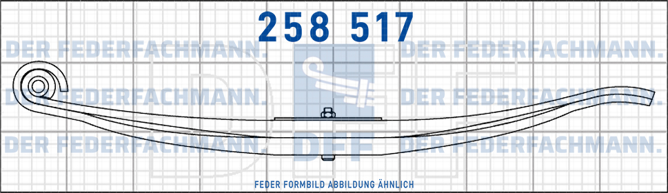 Peitz Anhaenger 10 Blatt Feder