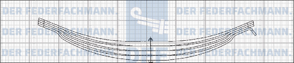 ROR Anhaenger 4 Blatt Parabelfeder