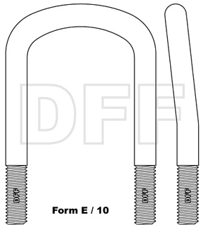 Federbügel Form E