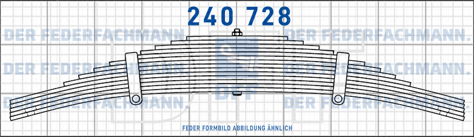 Fliegl Anhaenger 3 Blatt Feder