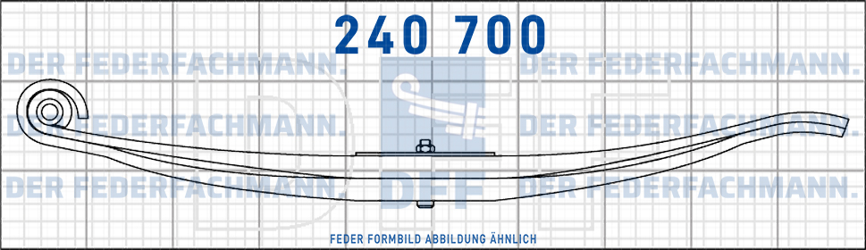 Fliegl Anhaenger 3 Blatt Feder