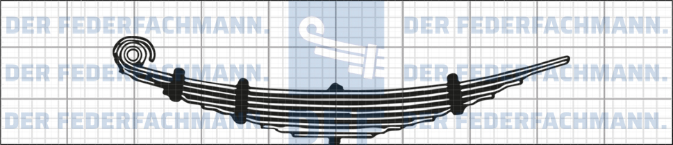 Reibungsarme 8 Blatt Feder