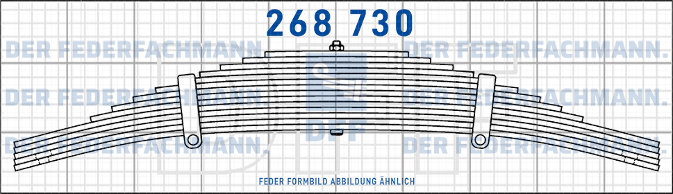 Strautmann Anhaenger 3 Blatt Feder