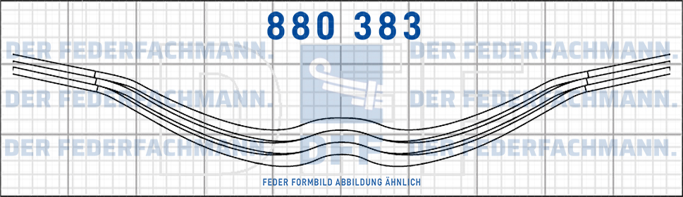 BPW 3 Blatt Feder