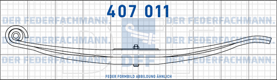 Anhaenger 8 Blatt Feder