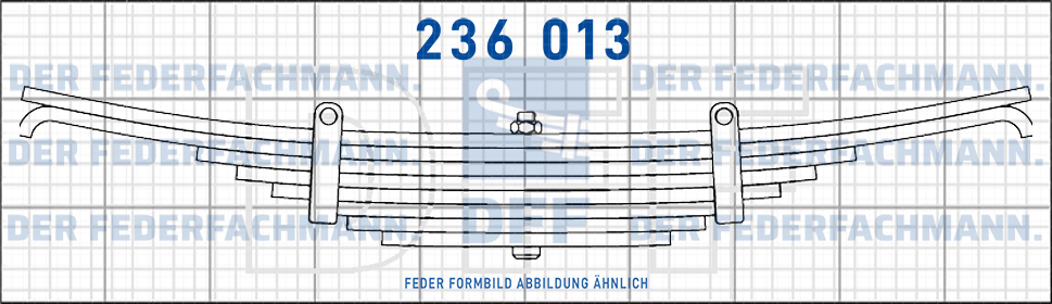 Ackermann-Fruehauf Anhaenger 10 Blatt Feder