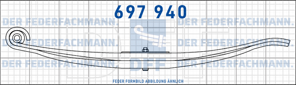 Anhaenger 12 Blatt Feder