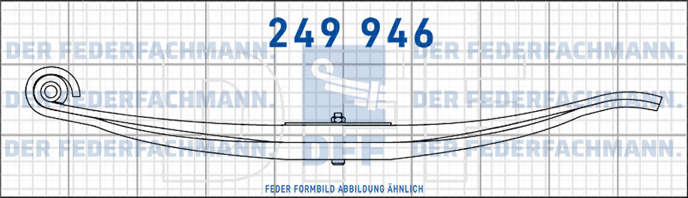 Kotte Anhaenger 2 Blatt Feder